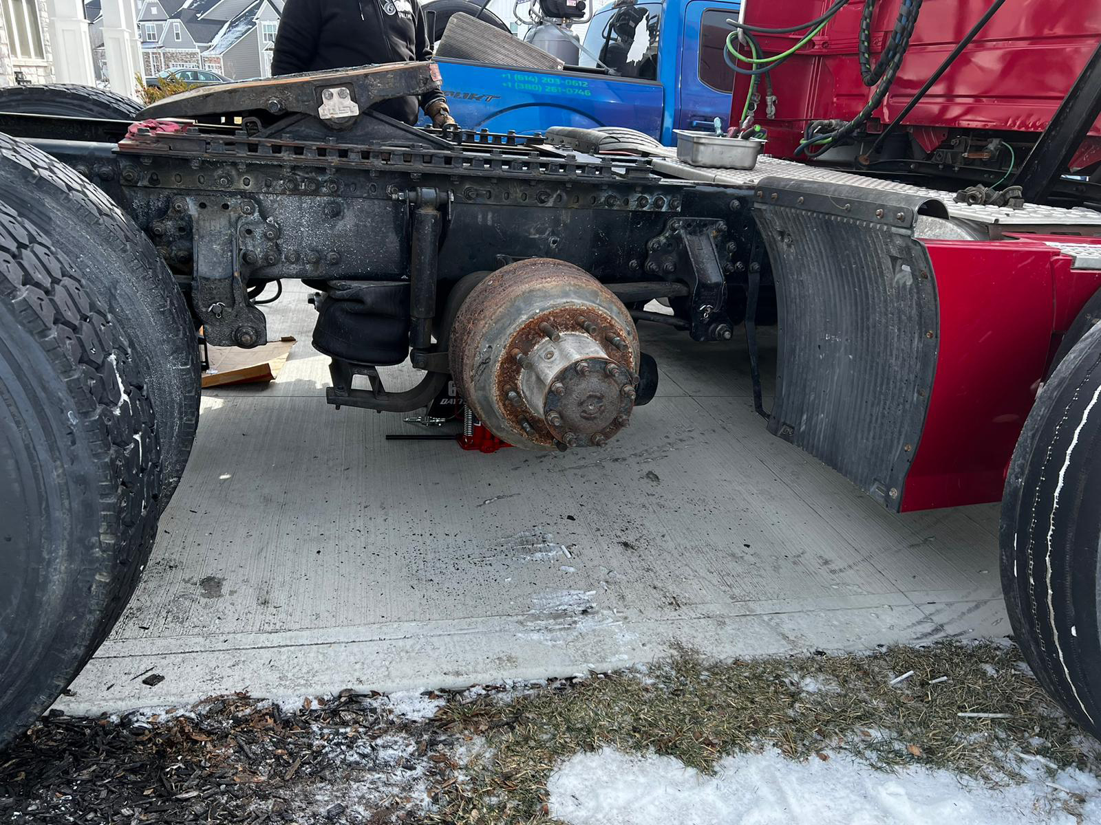 Truck and Trailer Repair Road Service